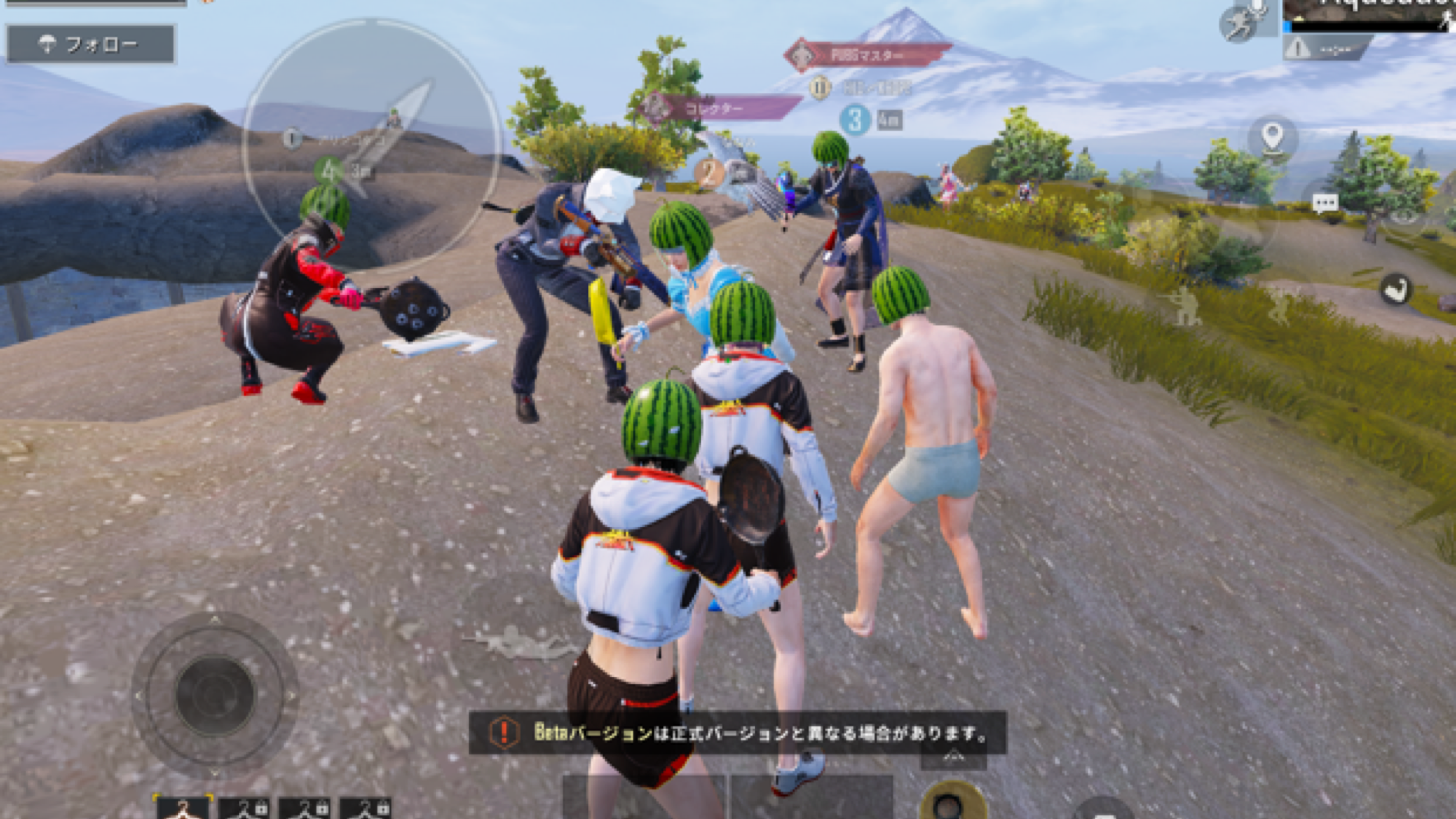 旗募vcありに混ざってくる Pubg初心者